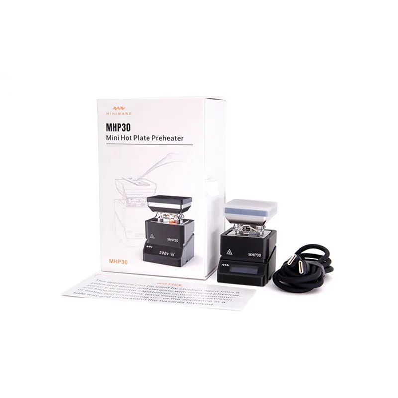 MHP30 Mini Hot Plate SMD Preheater Preheating Rework Station PCB Board Soldering Desoldering Heating Plate LED Strip Repair Tool
MHP30 Mini Hot Plate SMD Preheater Preheating Rework Station PCB Board Soldering Desoldering Heating Plate LED Strip Repair Tool