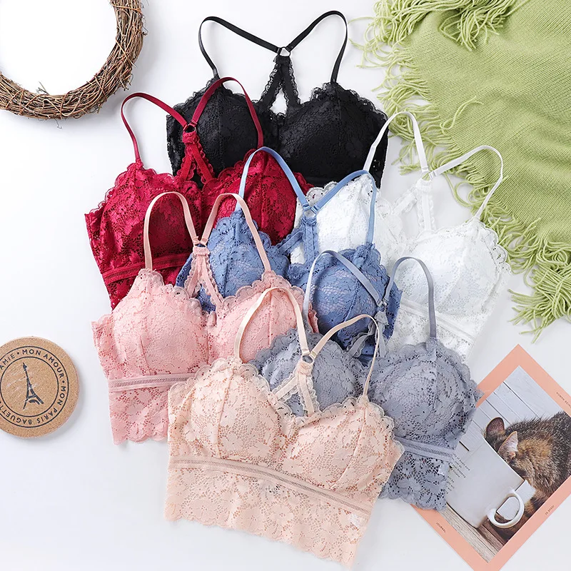2021 New Women Lace Bra Top Hollow Out Bralette Push Up Underwear Sexy Vest Lady Big Size Full Cup Thin Seamless Femme Lingerie
2021 New Women Lace Bra Top Hollow Out Bralette Push Up Underwear Sexy Vest Lady Big Size Full Cup Thin Seamless Femme Lingerie