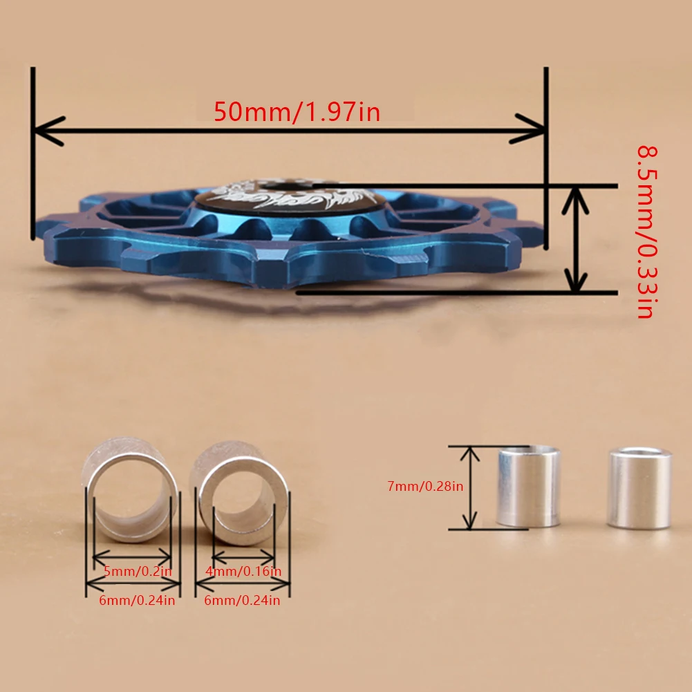 MTB Road Bike Ceramic Pulley 7075 Aluminum Alloy Rear Derailleur 12T Guide Wheel Ceramic Bearing Jockey Wheel Bicycle Parts
MTB Road Bike Ceramic Pulley 7075 Aluminum Alloy Rear Derailleur 12T Guide Wheel Ceramic Bearing Jockey Wheel Bicycle Parts