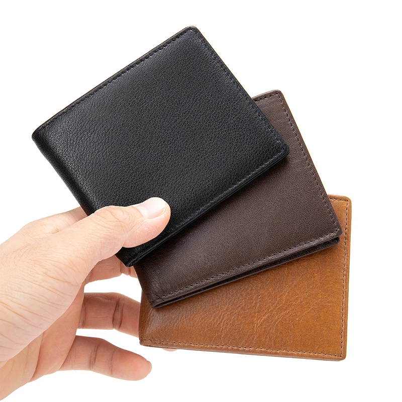 2021 Men's Wallet Genuine Leather Purse Holder Business Credit Card Short Wallet Male Simple Quality Slim Coin Purse Money Bag
2021 Men's Wallet Genuine Leather Purse Holder Business Credit Card Short Wallet Male Simple Quality Slim Coin Purse Money Bag