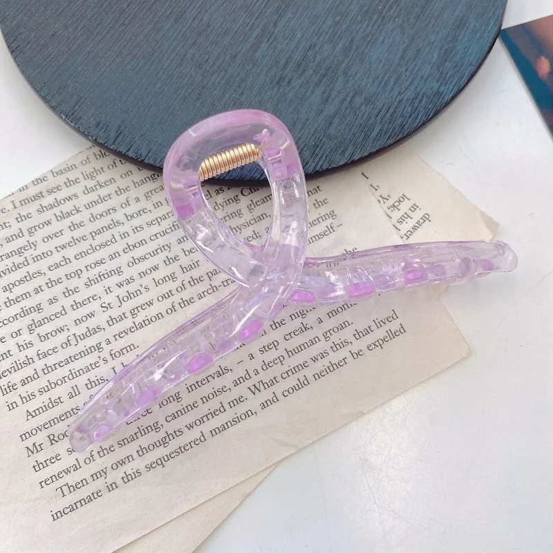 candy color grasping clip texture frosted hair grasping Japanese and Korean simple back head clip adult plate hair headdress
candy color grasping clip texture frosted hair grasping Japanese and Korean simple back head clip adult plate hair headdress