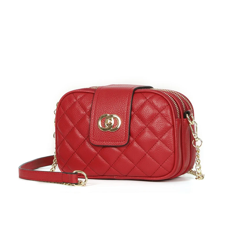 Luxury Brand Handbags Women Bags 100% Genuine Leather Lattice Crossbody Shoulder Bag Famous Designer Fashion Ladies Bags Quilted
Luxury Brand Handbags Women Bags 100% Genuine Leather Lattice Crossbody Shoulder Bag Famous Designer Fashion Ladies Bags Quilted