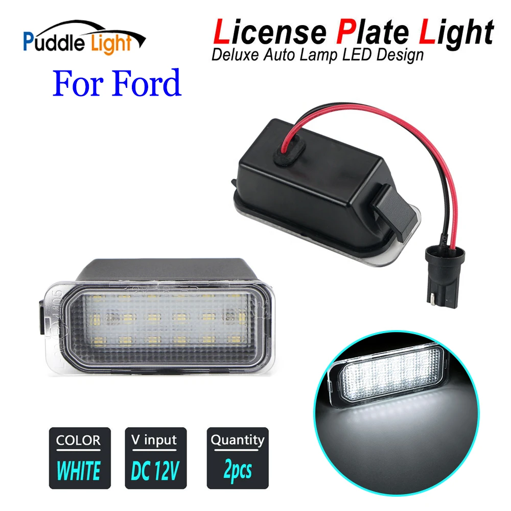 2Pcs Car LED License Number Plate Light Lamps For Ford Ecosport Galaxy Focus Mk2 WA6 Mk3 Explorer Escape Transit Mondeo MK4
2Pcs Car LED License Number Plate Light Lamps For Ford Ecosport Galaxy Focus Mk2 WA6 Mk3 Explorer Escape Transit Mondeo MK4