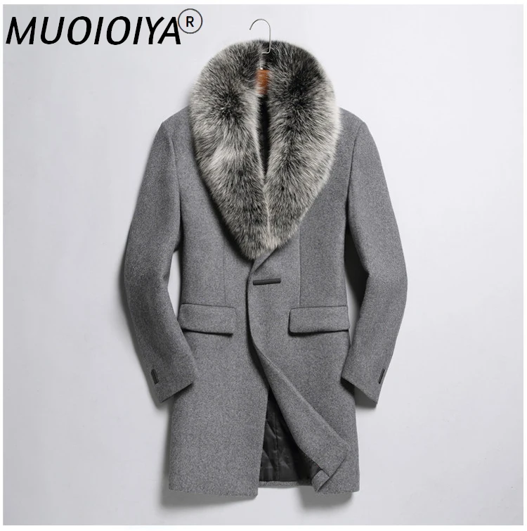 Coat for Men Autumn Winter Jacket Man Real Fox Fur Collar Plus Size Long Mens Coats and Jacket Manteau Homme M2988 KJ817
Coat for Men Autumn Winter Jacket Man Real Fox Fur Collar Plus Size Long Mens Coats and Jacket Manteau Homme M2988 KJ817