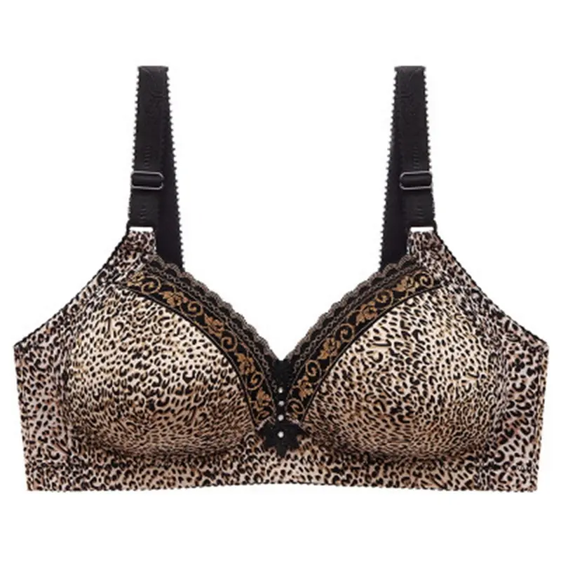 Women Leopard Bras Thin Without Steel Ring Seamless Push Up Bra Sexy Ajusted Type Plus Size Underwear Ladies Intimates Lingerie
Women Leopard Bras Thin Without Steel Ring Seamless Push Up Bra Sexy Ajusted Type Plus Size Underwear Ladies Intimates Lingerie