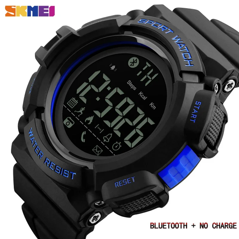 SKMEI Fitness Tracker Smartwatch Men Calorie Bluetooth-compatible Mens Smart Watches No Charge Sport Male Electronic Hour 1245
SKMEI Fitness Tracker Smartwatch Men Calorie Bluetooth-compatible Mens Smart Watches No Charge Sport Male Electronic Hour 1245