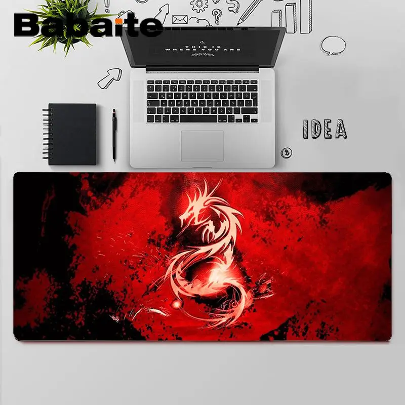 Babaite Top Quality Dragon Rubber PC Computer Gaming mousepad Free Shipping Large Mouse Pad Keyboards Mat
Babaite Top Quality Dragon Rubber PC Computer Gaming mousepad Free Shipping Large Mouse Pad Keyboards Mat