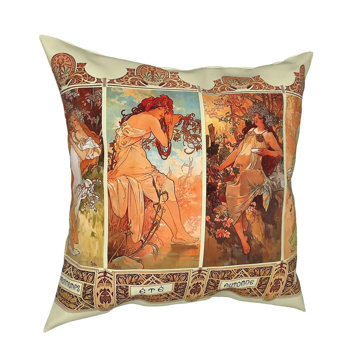 Alphonse Maria Mucha Art Pillow Cover Home Decor Cushions Throw Pillow for Car Polyester Double-sided Printing Creative
Alphonse Maria Mucha Art Pillow Cover Home Decor Cushions Throw Pillow for Car Polyester Double-sided Printing Creative