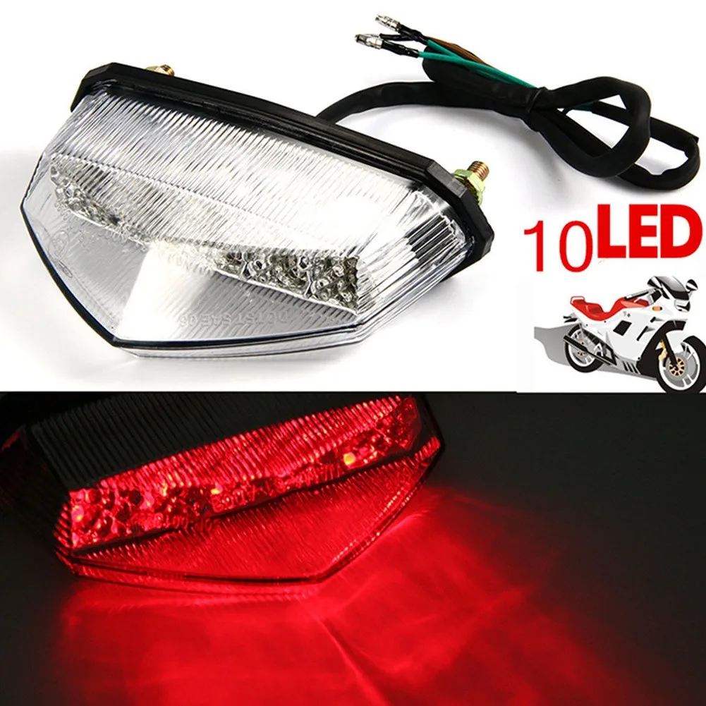 Universal Motorcycle Bike Atv Stop Signal 10 LED Tail Brake Stop License Plate Light Brake Lamp Signal Accessories
Universal Motorcycle Bike Atv Stop Signal 10 LED Tail Brake Stop License Plate Light Brake Lamp Signal Accessories