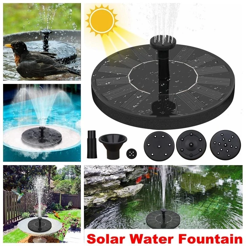 1.4W Solar Powered Fountain Pump Floating Pond Pond Decoration Garden Bird Bath Fish Tank Water Fountain Outdoor Decor
1.4W Solar Powered Fountain Pump Floating Pond Pond Decoration Garden Bird Bath Fish Tank Water Fountain Outdoor Decor