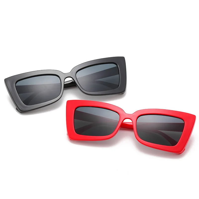 2021 New Retro Square Sunglasses Fashion Travel Men's and Women's Red Street Sun Glasses Vintage | Аксессуары для одежды