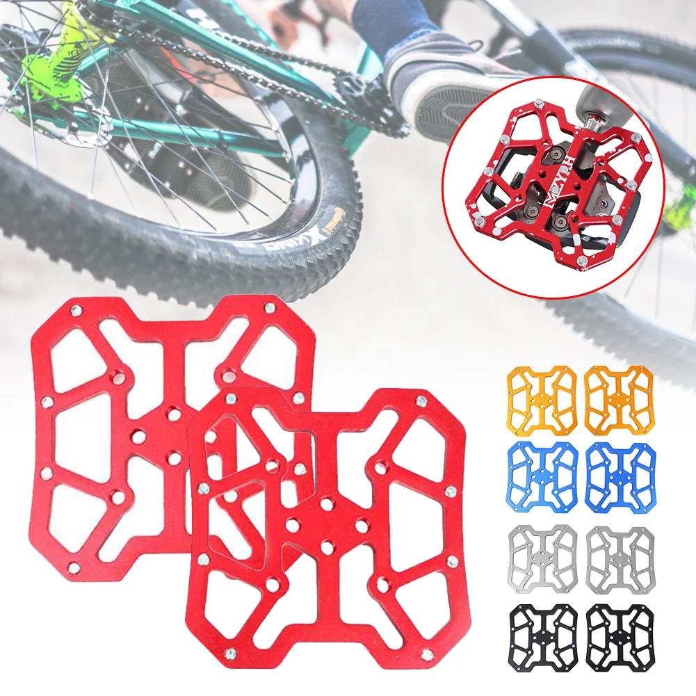 2pcs Aluminum Alloy Bicycle 5 Color Clipless Pedal Platform Adapters Not Easy Wear For Pedals MTB Mountain Road Bike Accessories
2pcs Aluminum Alloy Bicycle 5 Color Clipless Pedal Platform Adapters Not Easy Wear For Pedals MTB Mountain Road Bike Accessories
