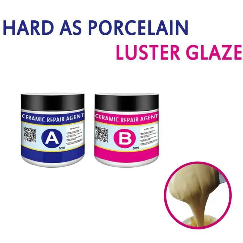 Instant-Fix Ceramic Repair Paste Waterproof Effective Ceramic Repair Paste Repair gel A+B Set 
Instant-Fix Ceramic Repair Paste Waterproof Effective Ceramic Repair Paste Repair gel A+B Set