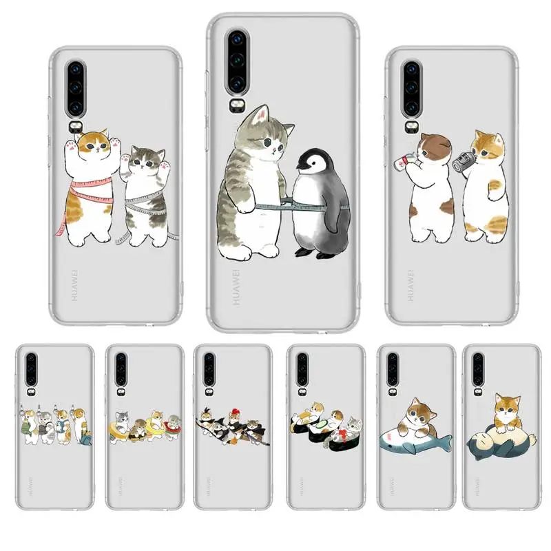 Funny Cartoon Cat Phone Case For Huawei P20 P30 Pro P40 lite Mate 20lite for Y5 Y6 Honor 8X 10 Coque
Funny Cartoon Cat Phone Case For Huawei P20 P30 Pro P40 lite Mate 20lite for Y5 Y6 Honor 8X 10 Coque