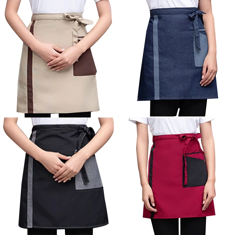 448B Canvas Waist Apron Tie Waist Strap with Pocket Cooking Kitchen Aprons for Home Kitchen Restaurant Chef Waitress Waiter
448B Canvas Waist Apron Tie Waist Strap with Pocket Cooking Kitchen Aprons for Home Kitchen Restaurant Chef Waitress Waiter
