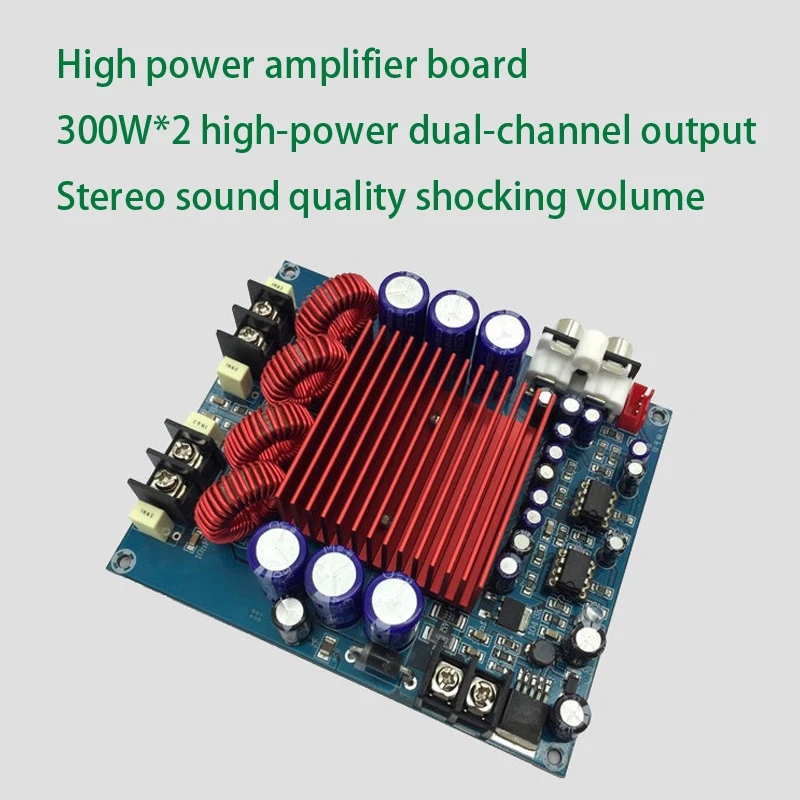 TAS5630 300W + 300W Dual Channel Digital o Amplifier Board Class D HiFi Stereo Amplifier DC 24-48V
TAS5630 300W + 300W Dual Channel Digital o Amplifier Board Class D HiFi Stereo Amplifier DC 24-48V