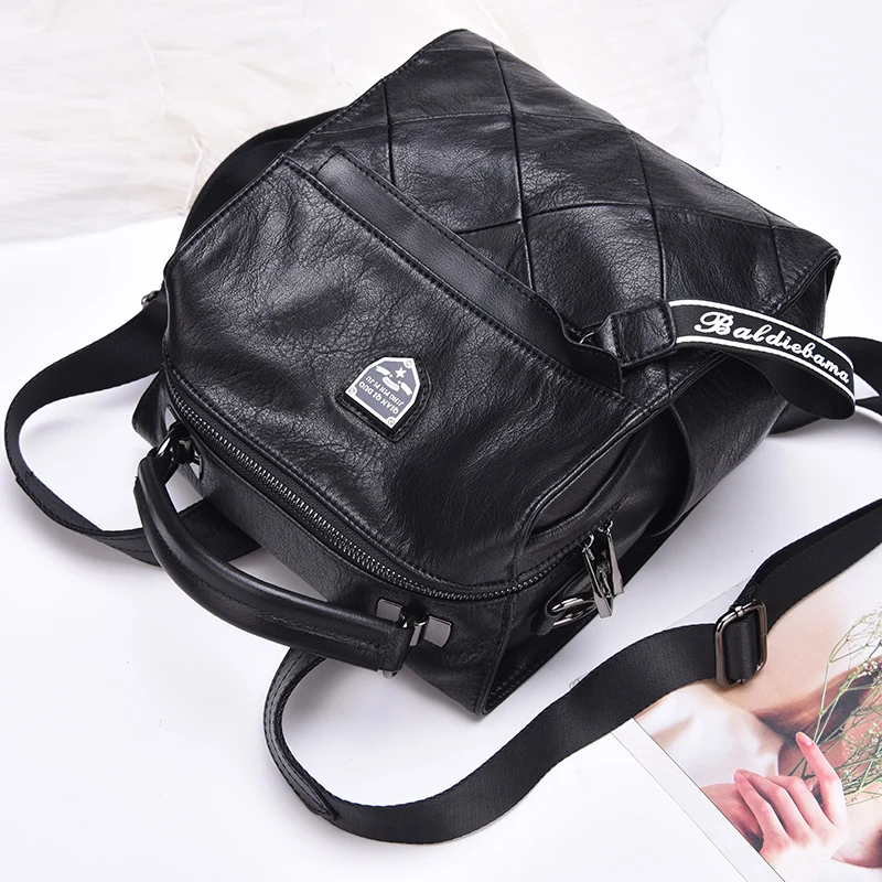 New Designed Women Shoulder Backpack PU Leather Schoolbag Fashion Luxury Casual Travel Activities Special Purpose Bags for Girl
New Designed Women Shoulder Backpack PU Leather Schoolbag Fashion Luxury Casual Travel Activities Special Purpose Bags for Girl