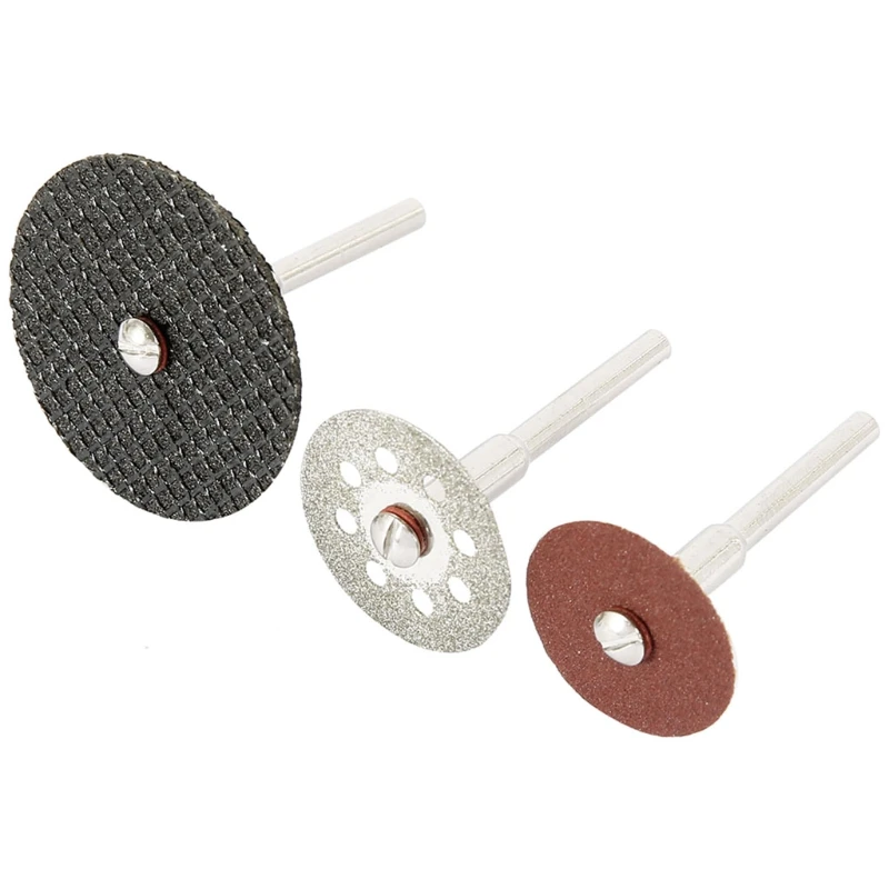 60pcs Diamond Cutting Disc Sanding Disc Woodworking Circular Saw Blade Metal Mini Drill Rotary Tool Accessories
60pcs Diamond Cutting Disc Sanding Disc Woodworking Circular Saw Blade Metal Mini Drill Rotary Tool Accessories