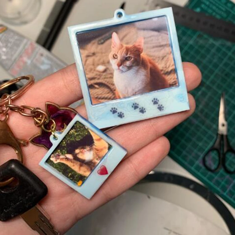 1 Set Photo Frame Keychain Epoxy Resin Mold Earring Pendant Silicone Mould DIY Crafts Polymer Clay Jewelry Necklace Mold
1 Set Photo Frame Keychain Epoxy Resin Mold Earring Pendant Silicone Mould DIY Crafts Polymer Clay Jewelry Necklace Mold
