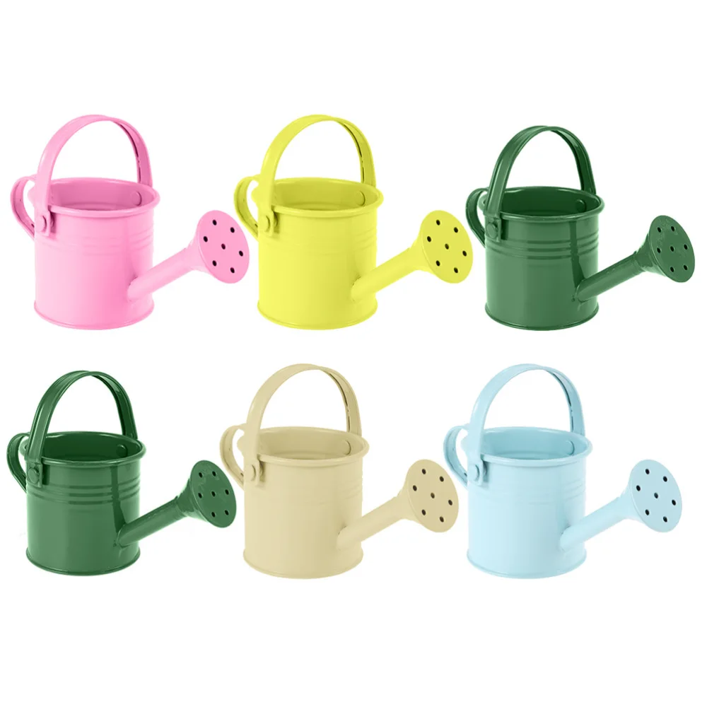 6pcs Durable Iron Sprinkling Kettle Creative Watering Pot Portable Watering Can
6pcs Durable Iron Sprinkling Kettle Creative Watering Pot Portable Watering Can