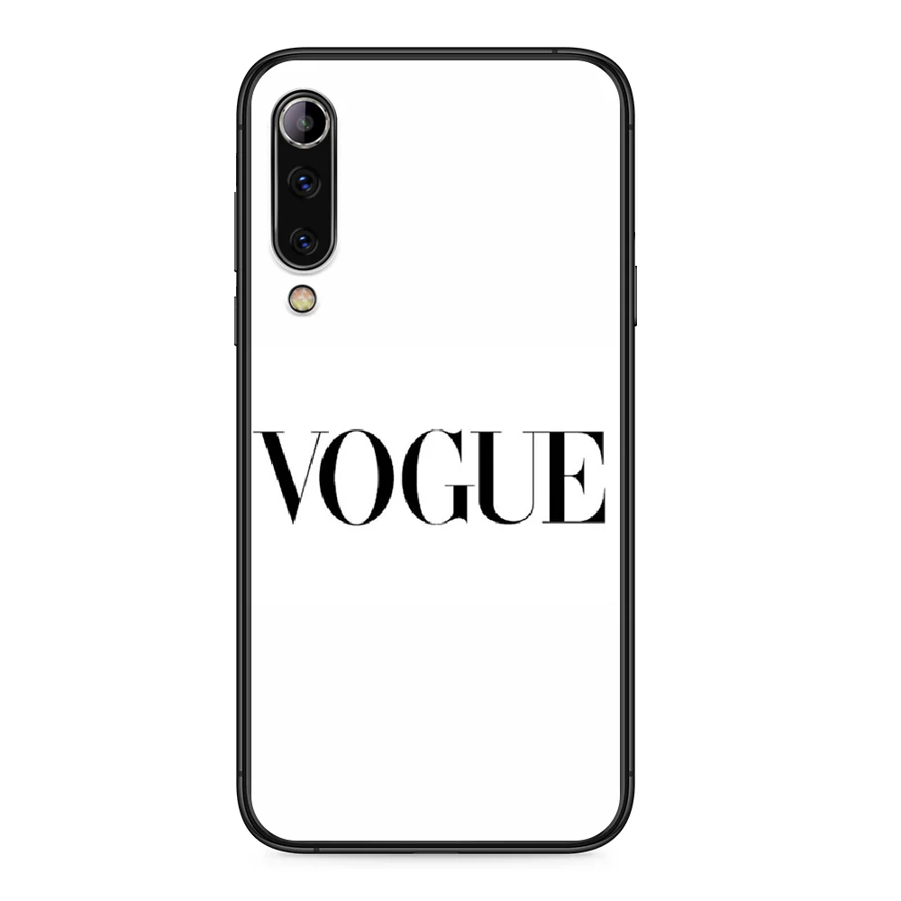 Vogue fashion magazine Phone case For Xiaomi Mi 6 8 A1 Note3 A2 9 CC9 9T A3 MIX 2 2S 3 9 Lite SE Pro black Etui silicone
Vogue fashion magazine Phone case For Xiaomi Mi 6 8 A1 Note3 A2 9 CC9 9T A3 MIX 2 2S 3 9 Lite SE Pro black Etui silicone