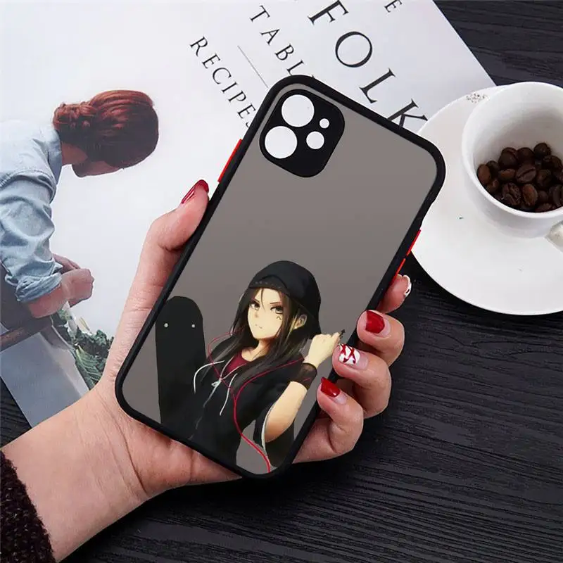 Skateboard cartoon girl Phone Case matte transparent For iphone 7 8 11 12 plus mini x xs xr pro max cover
Skateboard cartoon girl Phone Case matte transparent For iphone 7 8 11 12 plus mini x xs xr pro max cover