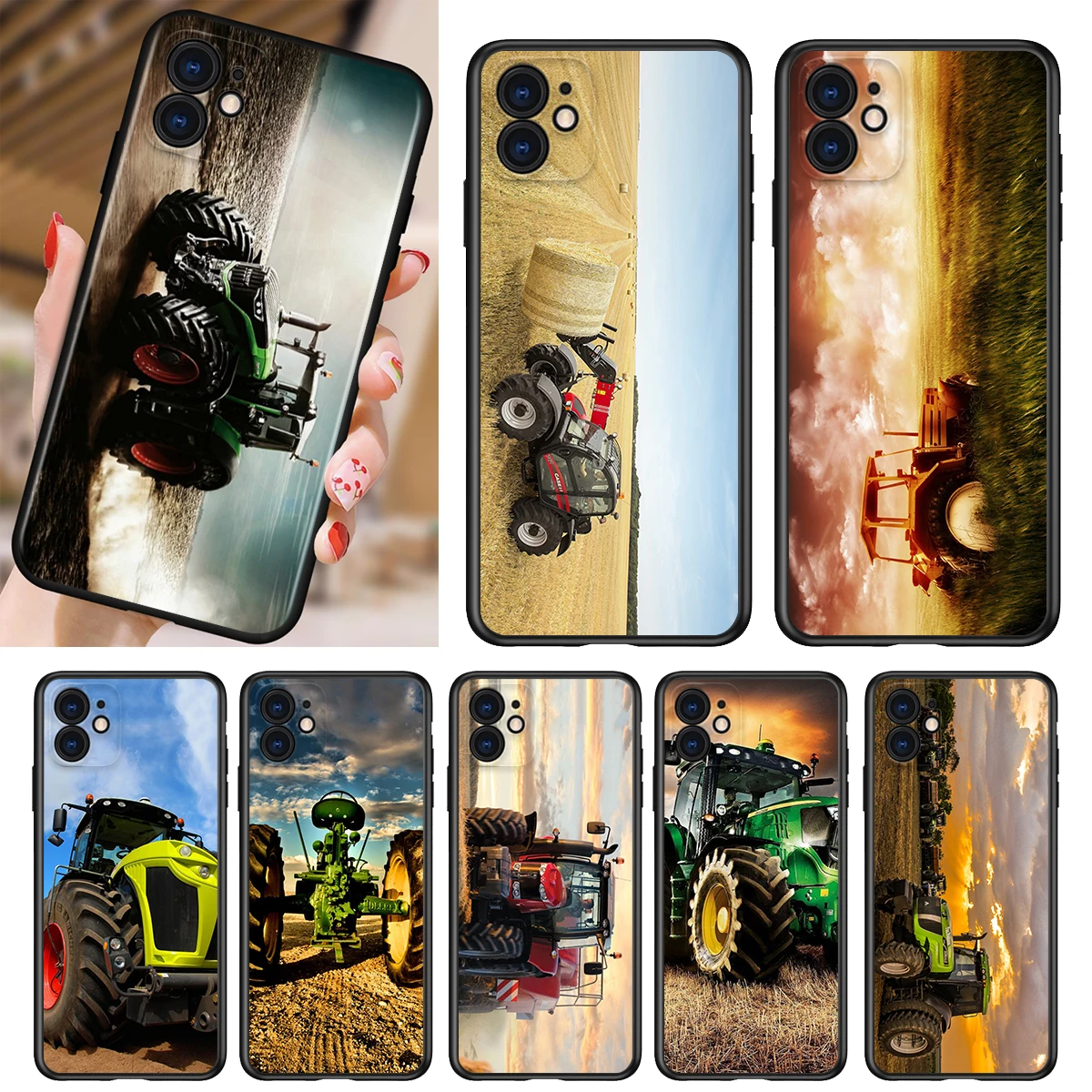 Phone Case For Apple iPhone 13 12 11 SE XS XR X 7 8 6 5 S mini Plus Pro MAX 2020 Farm Vehicle Tractor Black Soft Cover
Phone Case For Apple iPhone 13 12 11 SE XS XR X 7 8 6 5 S mini Plus Pro MAX 2020 Farm Vehicle Tractor Black Soft Cover