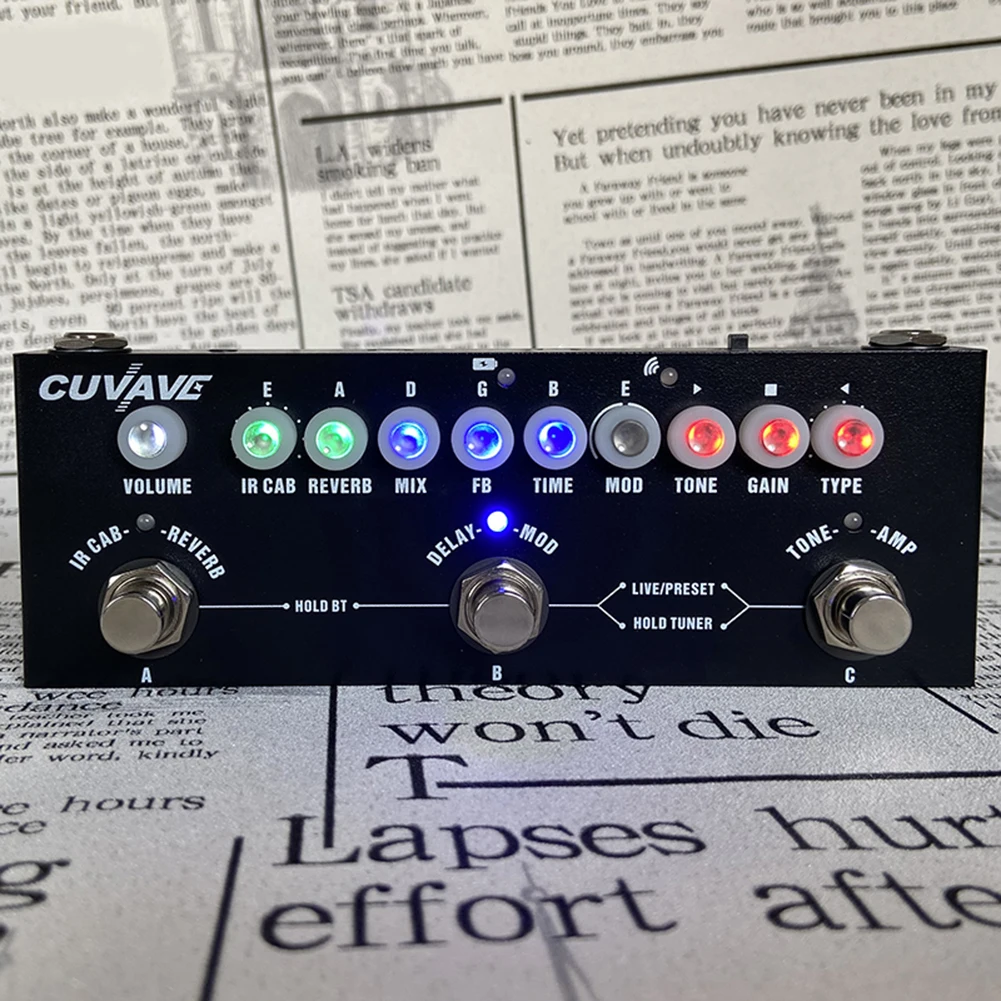 Phaser Reverb Audio Effects Pedal True Bypass Guitar Accessories Cube Baby Guitar Multi Effect Pedal Delay Chorus
Phaser Reverb Audio Effects Pedal True Bypass Guitar Accessories Cube Baby Guitar Multi Effect Pedal Delay Chorus