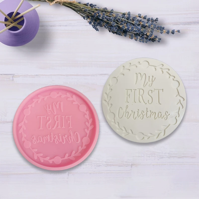 Epoxy Resin Coaster Mold My First Christmas Silicone Concrete Mould Handmade Family Gathering Tea Coaster Home Decor
Epoxy Resin Coaster Mold My First Christmas Silicone Concrete Mould Handmade Family Gathering Tea Coaster Home Decor