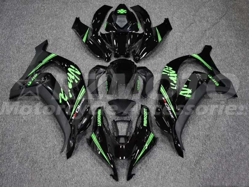 Injection mold New ABS Full Fairing Kit Fit For Kawasaki Ninja ZX-10R ZX10R 2016-2019 16 17 18 19 Custom Black Green
Injection mold New ABS Full Fairing Kit Fit For Kawasaki Ninja ZX-10R ZX10R 2016-2019 16 17 18 19 Custom Black Green