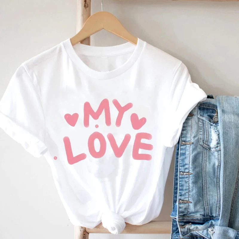 Japanese Fashion Designer Clothes Newly Alphabet MY LOVE Printing Vintage T-Shirts Pink Love Heart Fairycore T-Shirts White
Japanese Fashion Designer Clothes Newly Alphabet MY LOVE Printing Vintage T-Shirts Pink Love Heart Fairycore T-Shirts White