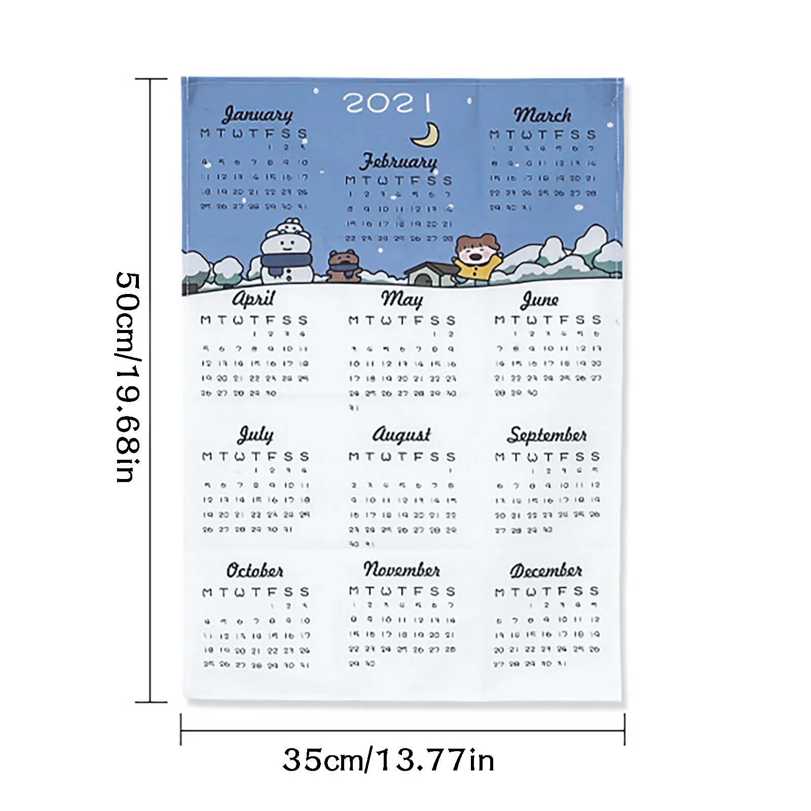 Calendar Tapestry Boy Girl Bedroom Backgroundcloth Wall Decoration Home Decoration Accessories Gift For Kids Room Ornament #751
Calendar Tapestry Boy Girl Bedroom Backgroundcloth Wall Decoration Home Decoration Accessories Gift For Kids Room Ornament #751