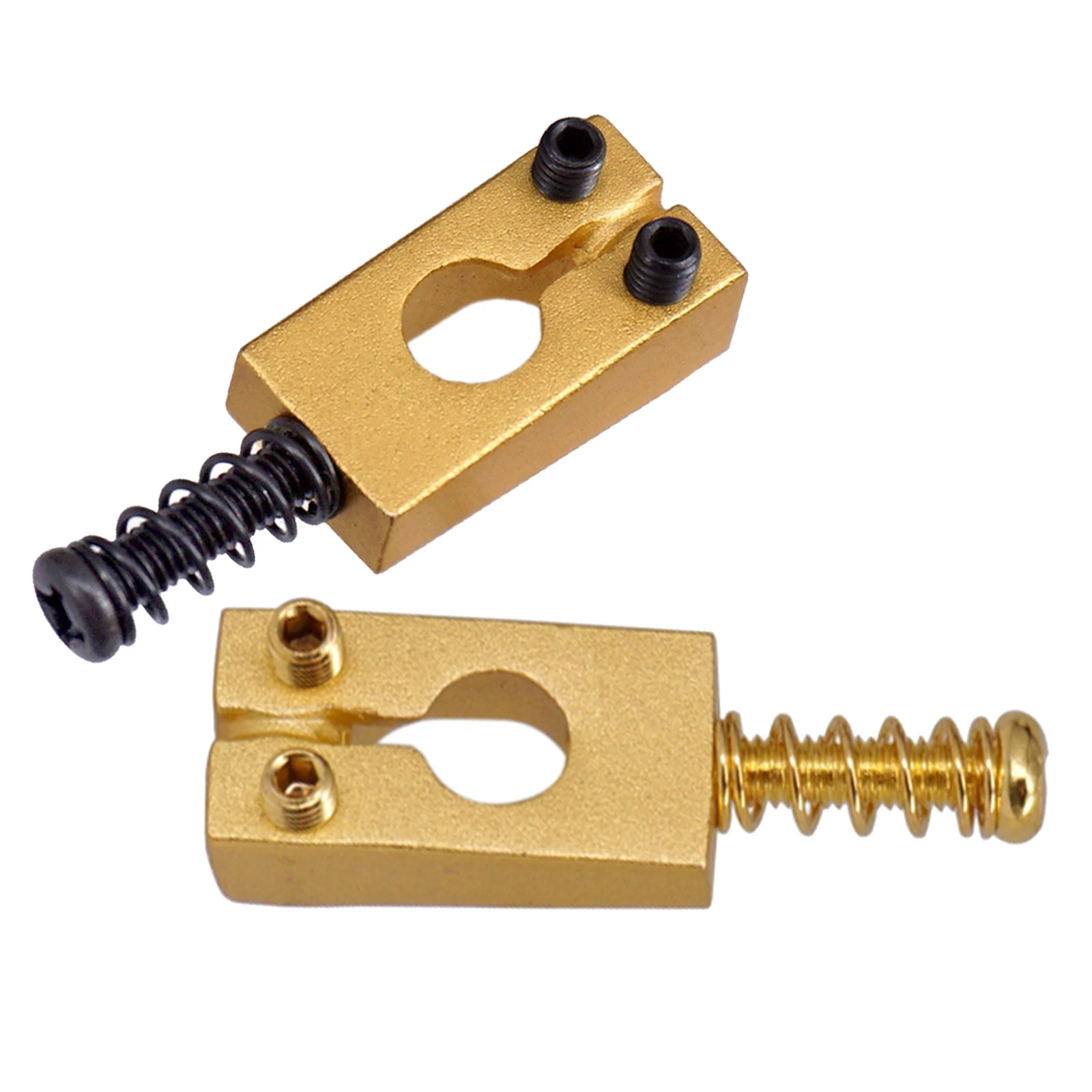 6pc Brass Guitar Bridge Locked Roller Saddles for ST Musical Instrument Electric Guitar Replacement 
6pc Brass Guitar Bridge Locked Roller Saddles for ST Musical Instrument Electric Guitar Replacement