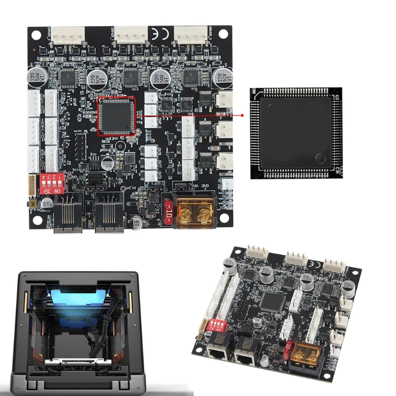 Cloned Duet 3 Expansion 3HC Upgrades Controller Board Duet 3 Advanced 32bit Board For BLV MGN Cube 3D Printer
Cloned Duet 3 Expansion 3HC Upgrades Controller Board Duet 3 Advanced 32bit Board For BLV MGN Cube 3D Printer