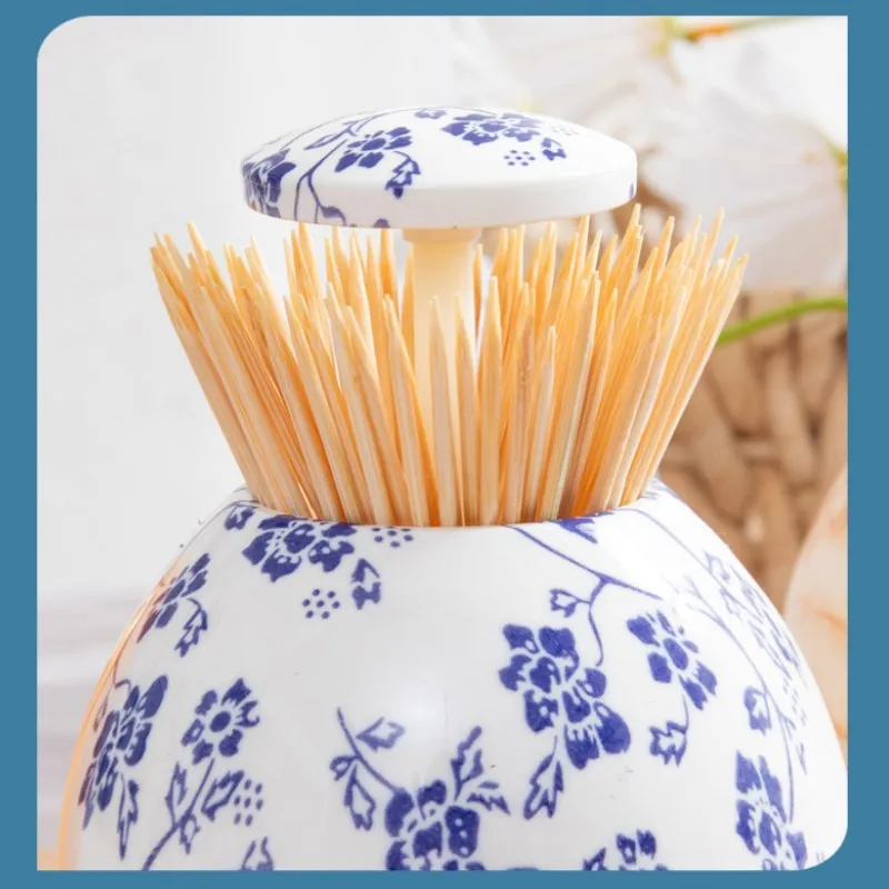 Simple Toothpick Bucket Portable Lovely Random Color Creative Toothpick Box Fashion And Stylish Push-type Kitchen Organizer
Simple Toothpick Bucket Portable Lovely Random Color Creative Toothpick Box Fashion And Stylish Push-type Kitchen Organizer