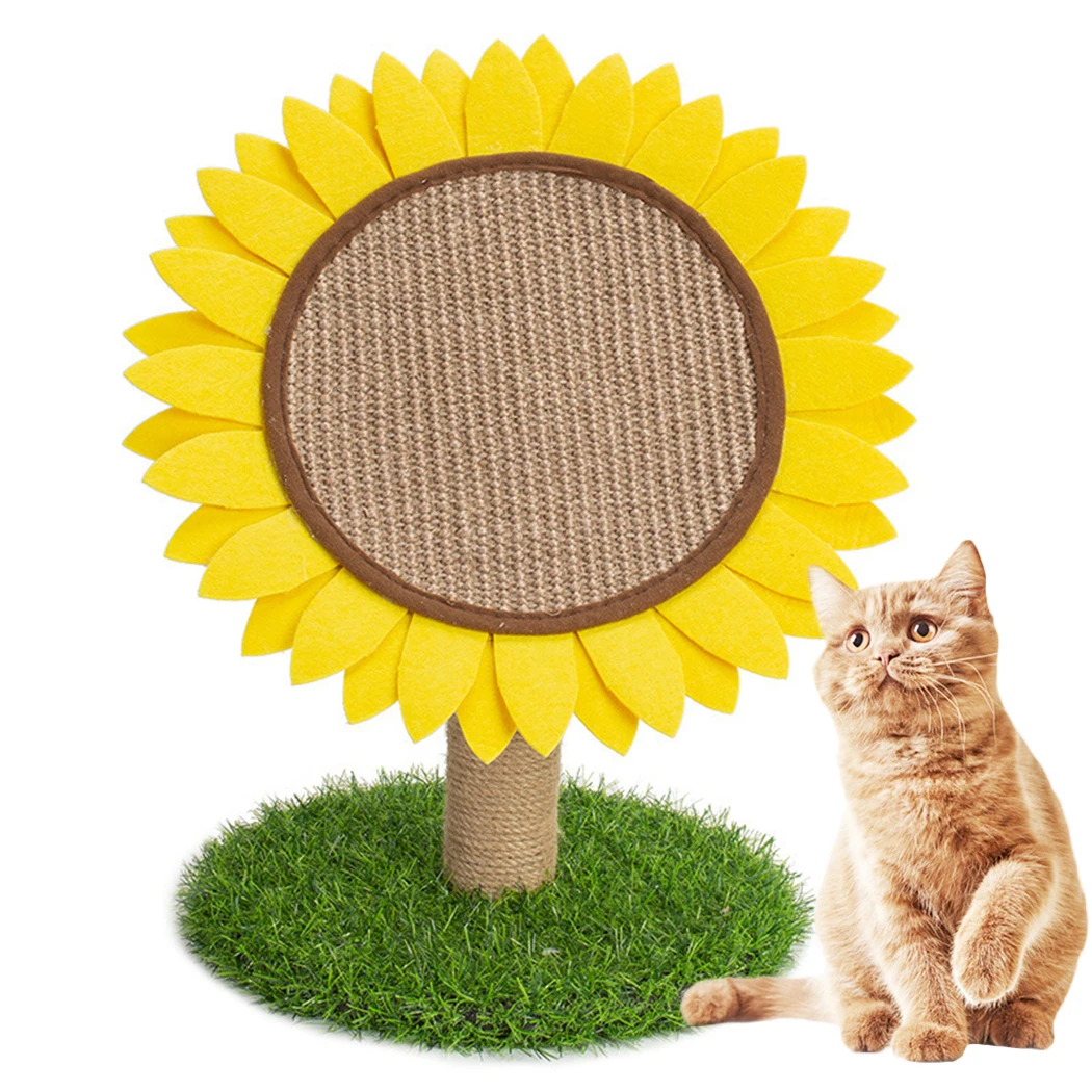 Sisal Lovely Sunflower Shape Cat DIY Cats Scratching Post Toys Making Desk Legs Binding For Cat Sharpen Claw Interactive Toy new
Sisal Lovely Sunflower Shape Cat DIY Cats Scratching Post Toys Making Desk Legs Binding For Cat Sharpen Claw Interactive Toy new