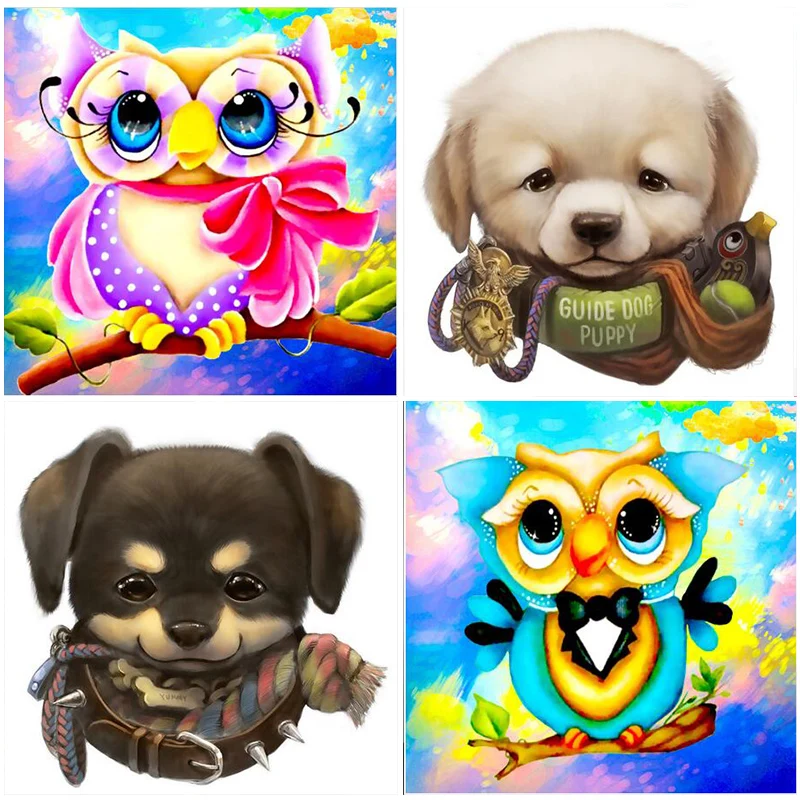 5D Diamond Painting Dog And Bird Pattern Full Square Round Drill Cross Stitch Kits Embroidery Rhinestones Mosaic Animals Decor
5D Diamond Painting Dog And Bird Pattern Full Square Round Drill Cross Stitch Kits Embroidery Rhinestones Mosaic Animals Decor