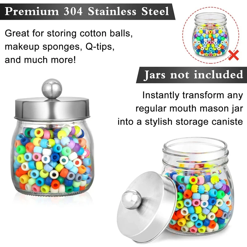 6 Pieces Mason Jar Bathroom Accessories Lids Set Mason Jar Soap Dispenser Lids Portable Mason Jar Toothbrush Holder Lids
6 Pieces Mason Jar Bathroom Accessories Lids Set Mason Jar Soap Dispenser Lids Portable Mason Jar Toothbrush Holder Lids
