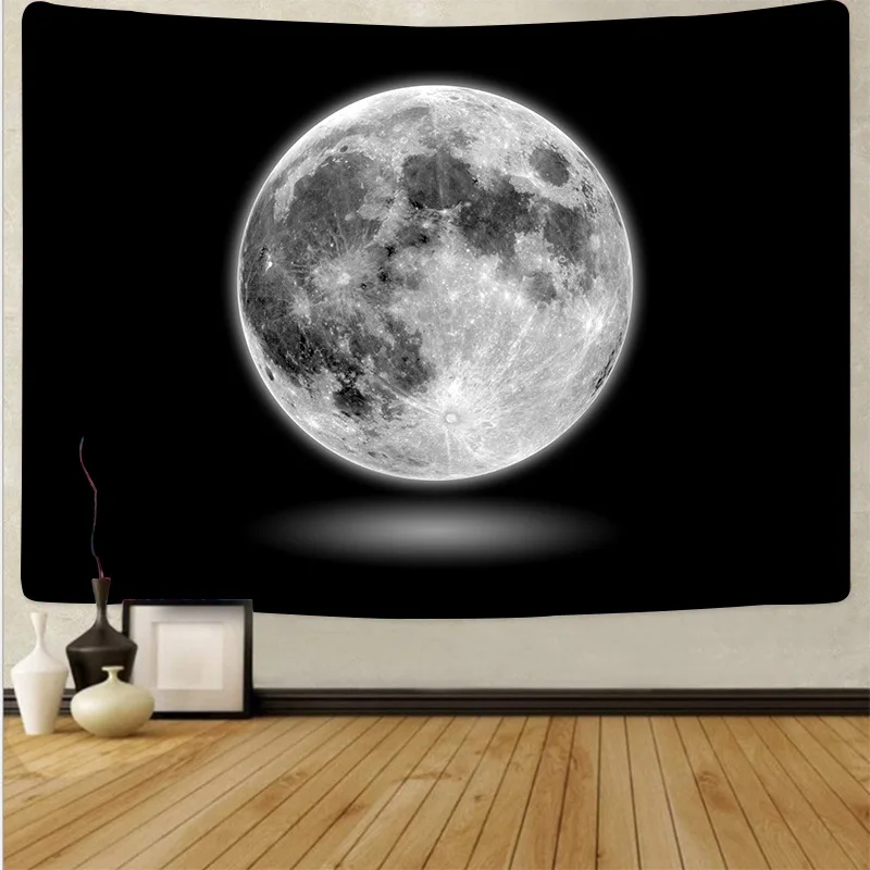 black tapestry moon phase wall hanging carpet tissu mural home decoration wall blanket tapiz colgante de pared
black tapestry moon phase wall hanging carpet tissu mural home decoration wall blanket tapiz colgante de pared