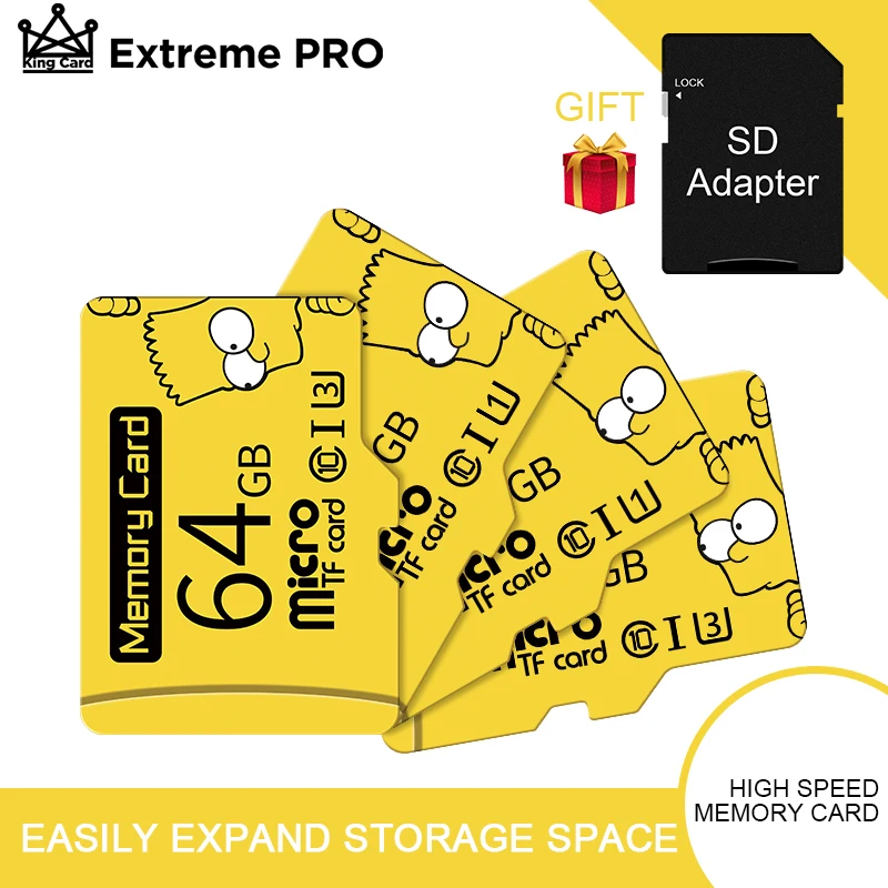 Micro SD Card 256G 128GB 64GB High Speed Memory card SD/TF Flash Card Class10 32GB 16GB 8GB microSD for phone free adapter
Micro SD Card 256G 128GB 64GB High Speed Memory card SD/TF Flash Card Class10 32GB 16GB 8GB microSD for phone free adapter