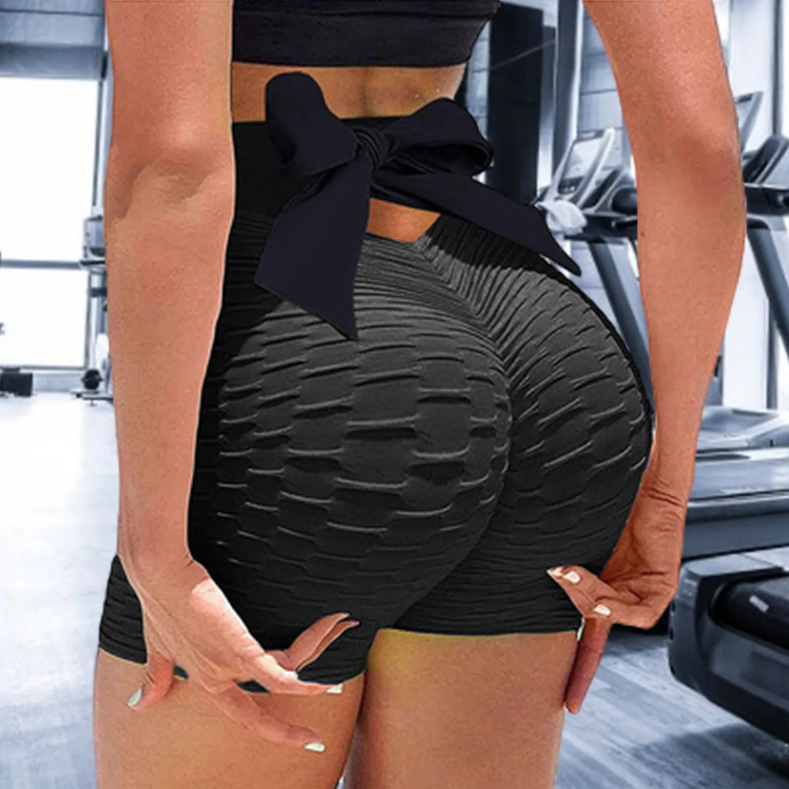 Sexy Women's Sports High Waist Bow Shorts Athletic Gym Workout Fitness Yoga Leggings Briefs Athletic Breathable Running Shorts 
Sexy Women's Sports High Waist Bow Shorts Athletic Gym Workout Fitness Yoga Leggings Briefs Athletic Breathable Running Shorts