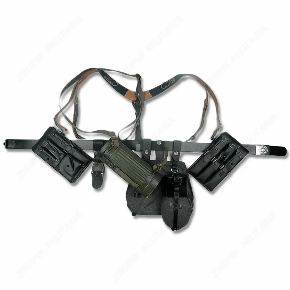 Вторая мировая война немецкая армия MP38 MP40 кожаная сумка оборудование