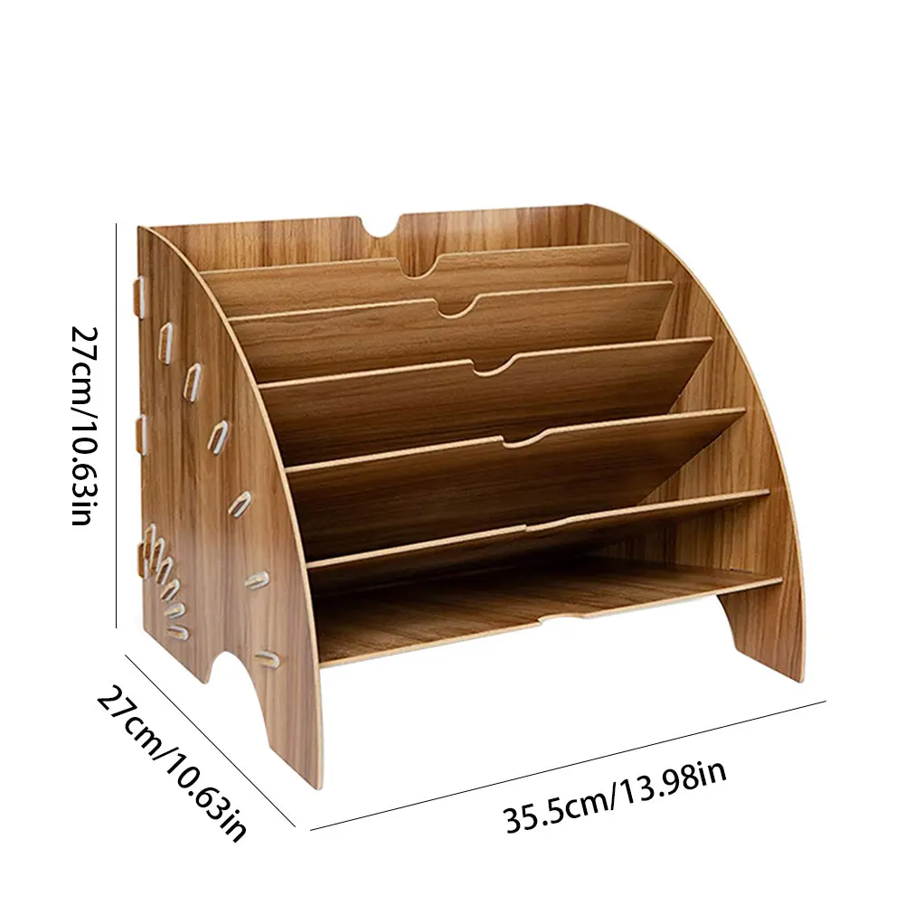 Wooden File Tray Multifunctional Office Document Rack Letter Magazine Storage Shelf Easy Install Office Supplies Storage
Wooden File Tray Multifunctional Office Document Rack Letter Magazine Storage Shelf Easy Install Office Supplies Storage