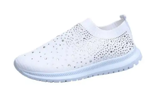 2020 New Women Crystal Sneakers Spring Autumn Casual Zipper Flat Shoes women Non-slip Breathable Outdoor Vulcanized Shoes woman
2020 New Women Crystal Sneakers Spring Autumn Casual Zipper Flat Shoes women Non-slip Breathable Outdoor Vulcanized Shoes woman