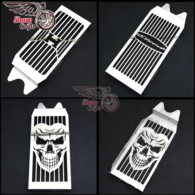 Motorcycle Accessories Steel Chrome Skull Radiator Grill Cover Guard Protector For Honda Steed 400 Shadow VT600 VLX600 1988-2007
Motorcycle Accessories Steel Chrome Skull Radiator Grill Cover Guard Protector For Honda Steed 400 Shadow VT600 VLX600 1988-2007