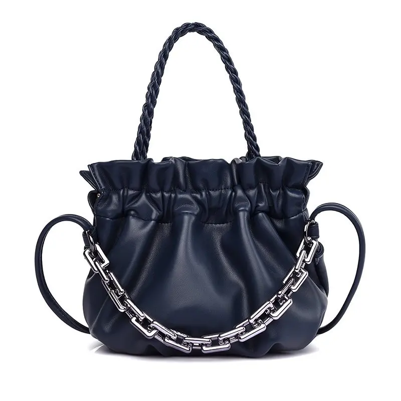 2020 Fashion Women PU Leather Shoulder Bags Brand Designer Ladies Crossbody Messenger Women Bag with Colorful Chain Bucket Bag
2020 Fashion Women PU Leather Shoulder Bags Brand Designer Ladies Crossbody Messenger Women Bag with Colorful Chain Bucket Bag