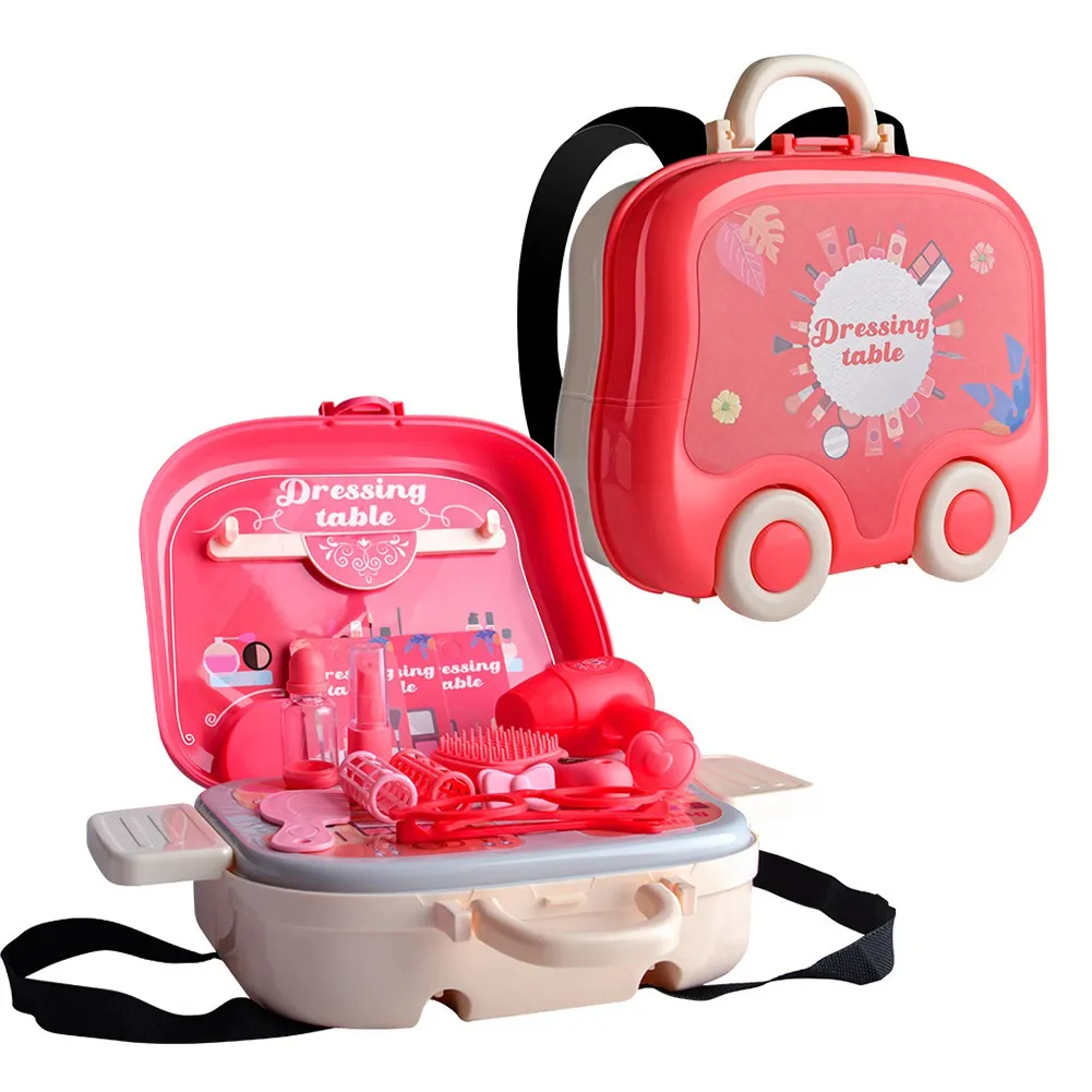 Pretend Play Girls Vanity Set with Mirror and Stool Table Set with Lights and Sounds Kids Beauty Salon Set Includes Fashion Hair
Pretend Play Girls Vanity Set with Mirror and Stool Table Set with Lights and Sounds Kids Beauty Salon Set Includes Fashion Hair