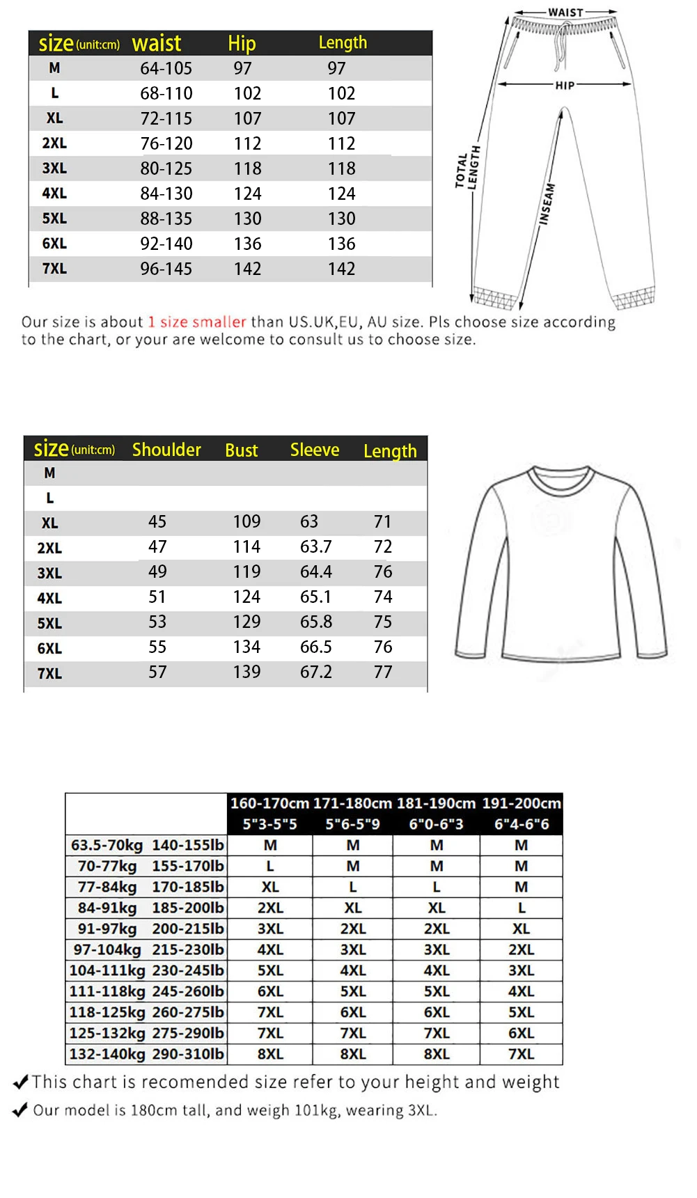Plus size 7XL 6XL 5XL Winter Men Set Casual Warm Thick Hooded Jacket+Pants 2PC Sets Hoodies Tracksuit Male Sports Suit Outwear
Plus size 7XL 6XL 5XL Winter Men Set Casual Warm Thick Hooded Jacket+Pants 2PC Sets Hoodies Tracksuit Male Sports Suit Outwear