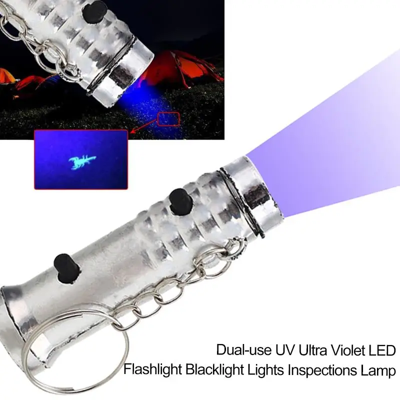 Flashlight Ultraviolet Purple White Torch Camping Hiking Light Practical Inspection Lamp Detector Handheld Lightweight
Flashlight Ultraviolet Purple White Torch Camping Hiking Light Practical Inspection Lamp Detector Handheld Lightweight