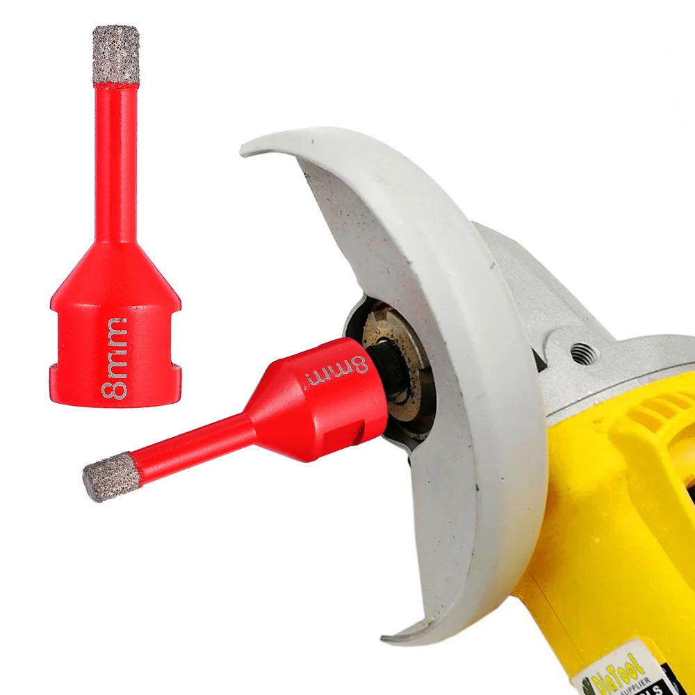 6mm Diamond Hole Opener Sturdy Drill Bit Professional Braze Porcelain Glass Ceramic Dry Cut Drill Bit for Outdoor (Red)
6mm Diamond Hole Opener Sturdy Drill Bit Professional Braze Porcelain Glass Ceramic Dry Cut Drill Bit for Outdoor (Red)